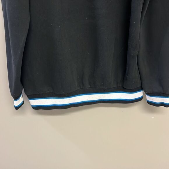 NFL Carolina Panther Black Pullover Hoodie with Kangaroo Pocket- Medium - Picture 12 of 16